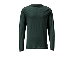 T-Shirt, Langarm, moderne Passform waldgrün